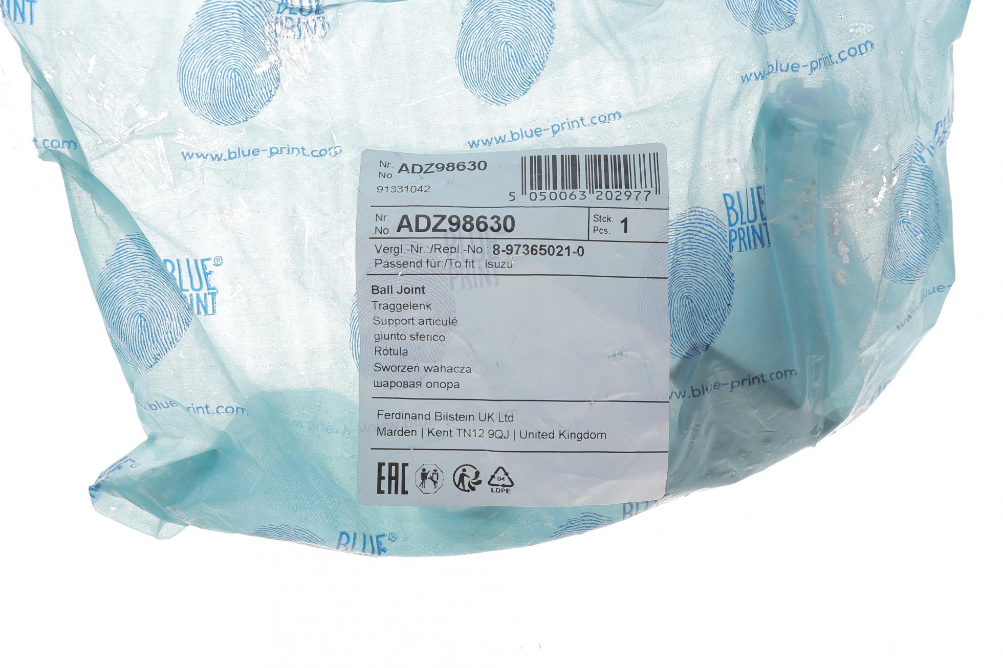 ADZ98630 BLUE PRINT